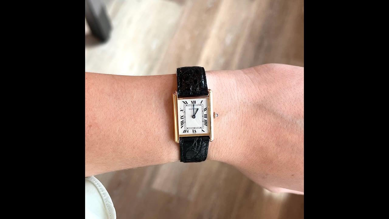 Cartier Tank Louis Watch in 18k Yellow Gold – Filigree Jewelers