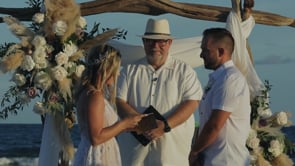 Natalie & TJ's Beach Wedding