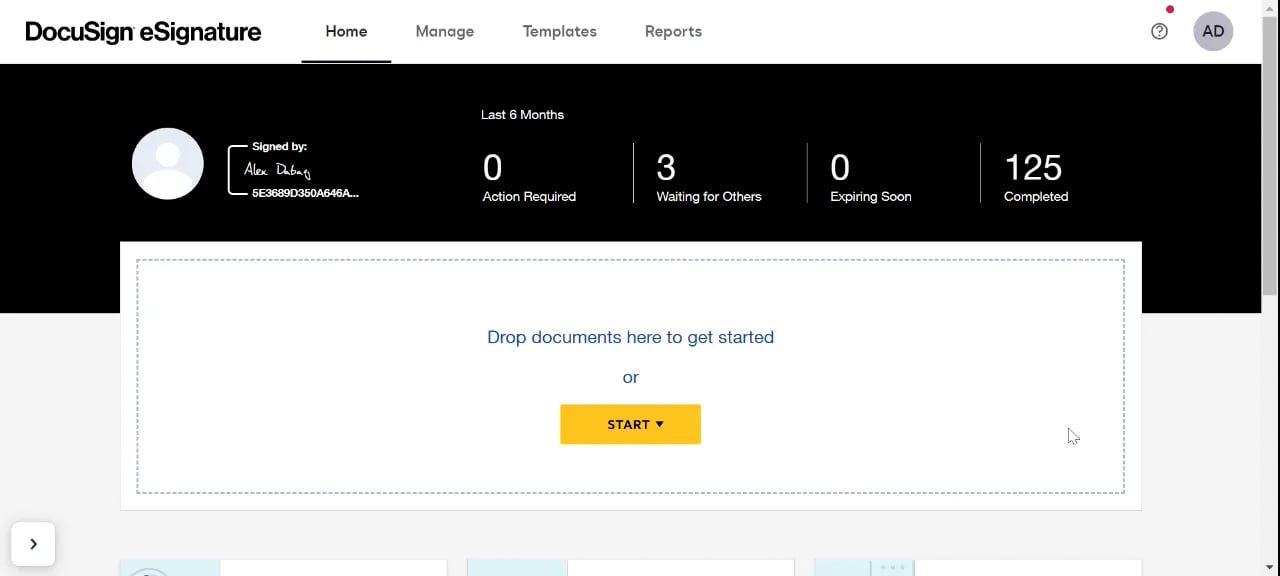 How to Send a document for signing through Docusign on Vimeo