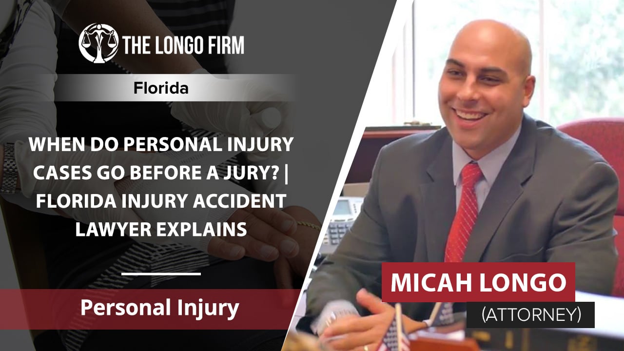 When Do Personal Injury Cases Go Before A Jury? | Florida Injury ...