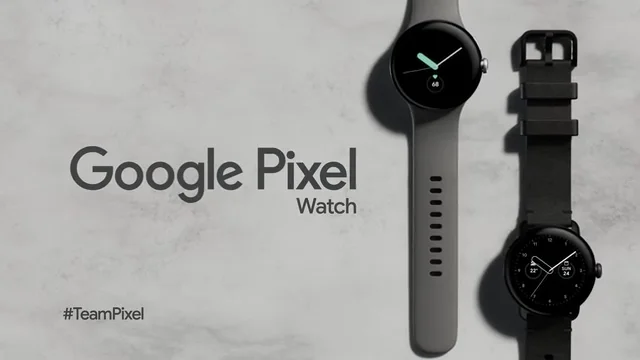 Google Pixel Watch (GPS + LTE) 40mm Polished Silver Stainless Steel Case  with Charcoal Active Band