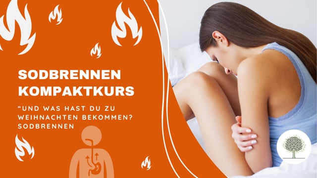 Und was hast du zu Weihnachten bekommen? Sodbrennen! (Führt Zucker zu Reflux?) 