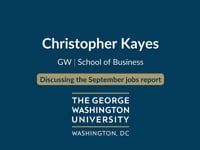 Newswise:Video Embedded gw-expert-available-to-discuss-september-jobs-report-labor-market-trends