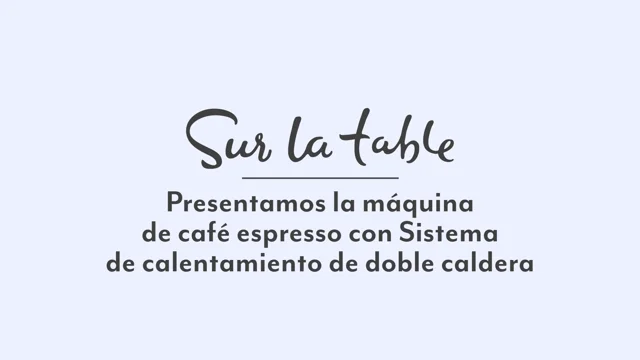 Cafetera Espresso con Cuenta Regresiva – Sur la Table