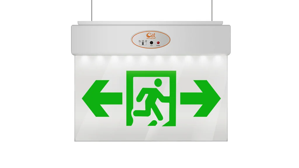 High Quality Mini Size 3W LED Exit Sign Light | Escape Light | SALIDA ...