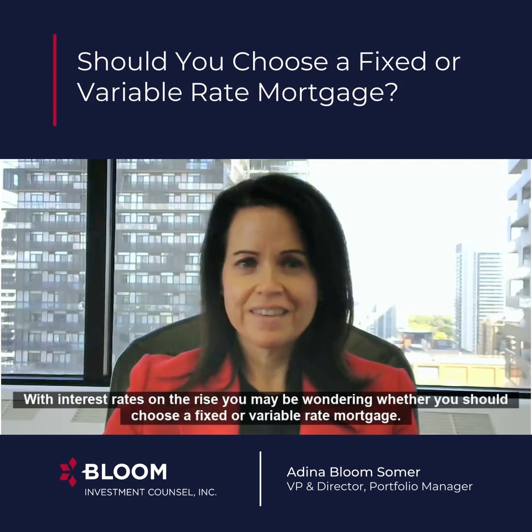 Should You Choose A Fixed Or Variable Rate Mortgage mp4 On Vimeo