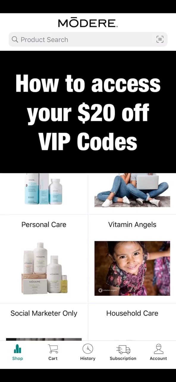 How to share your 20 off VIP Promo Codes on Vimeo