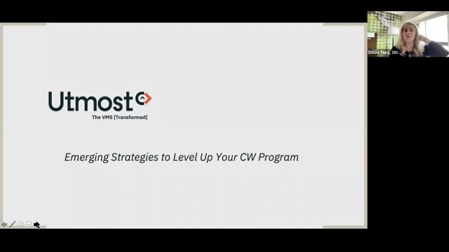 Emerging Strategies to Level Up Your CW Program, presented by Utmost | 10.6.2022