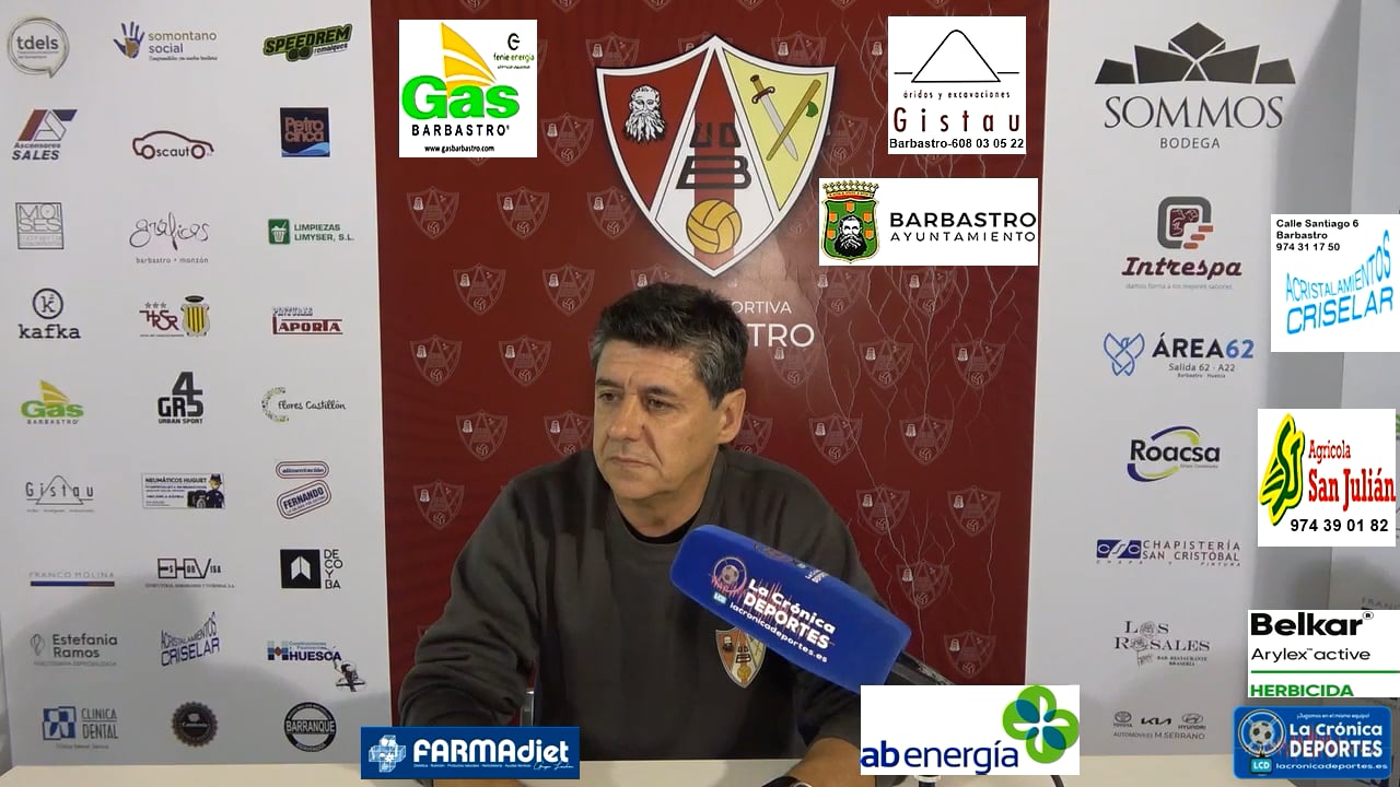 LA PREVIA / CD Utrillas - UD Barbastro / JOSETE (Entrenador Barbastro) Jornada 5 / 3ª División