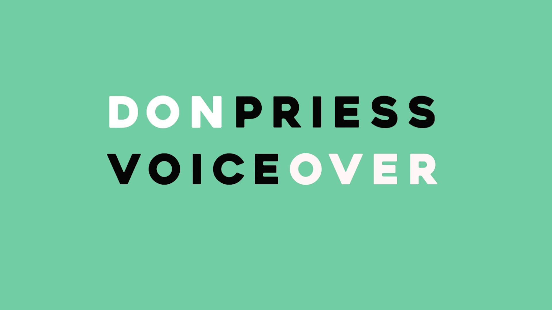 DON PRIESS VO REEL