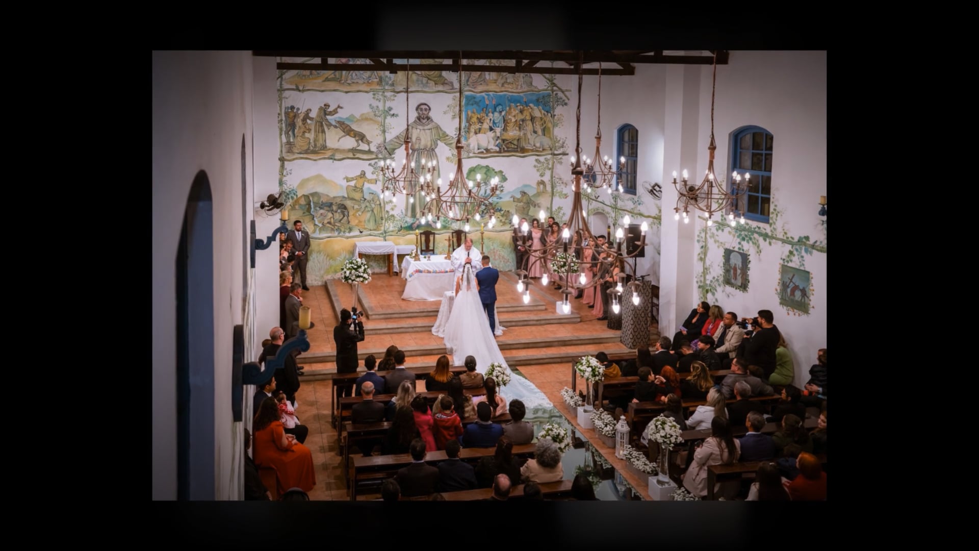 Carol e Allan Capela Vila São Francisco