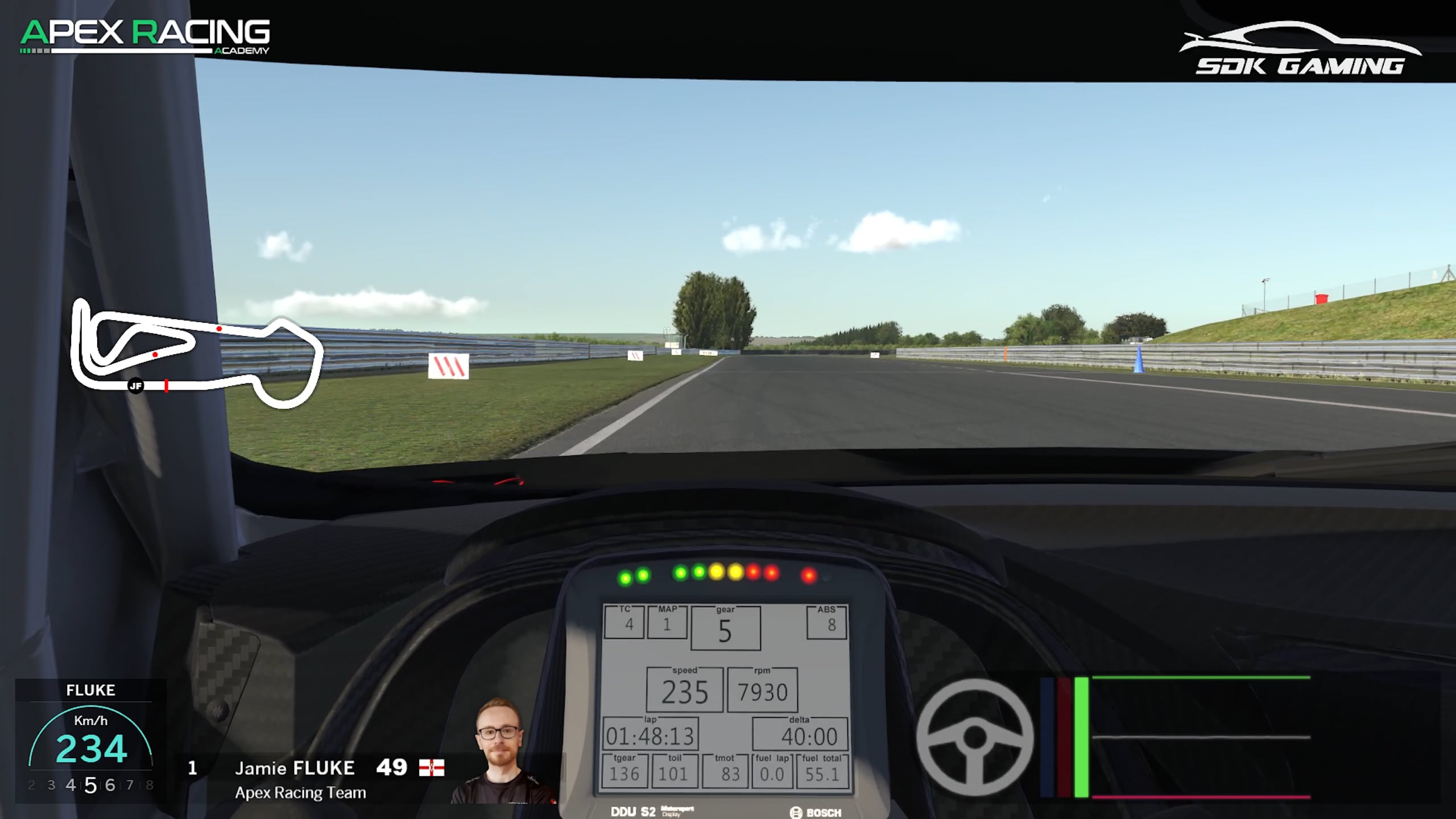 Apex Racing Academy - Audi R8 LMS GT3 - Snetterton - Hotlap Cockpit ...