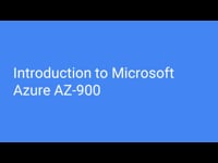 Introduction to Microsoft Azure AZ-900