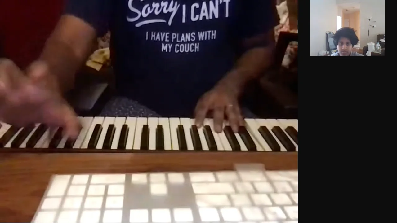 Intermediate Carnatic Keyboard - Bmusician Classroom Recording #12291 ...