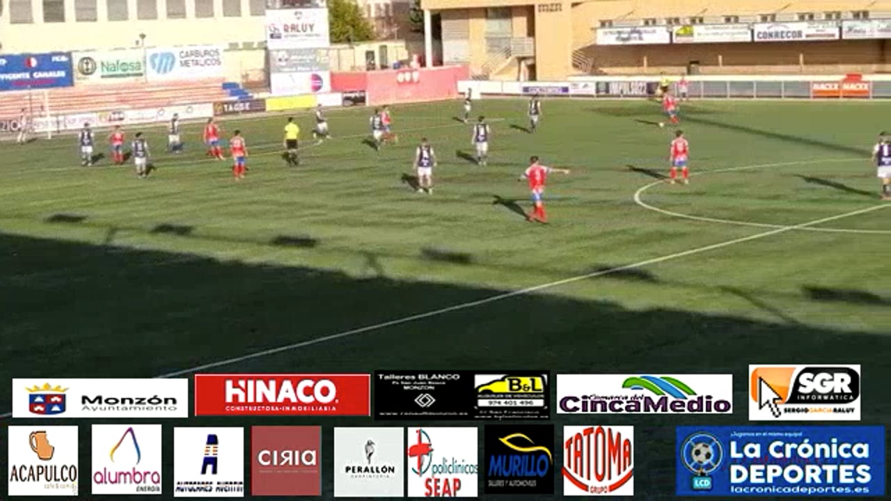 (RESUMEN y GOL) At Monzón Alumbra 0-1 Caspe / J 5 / 3ª División