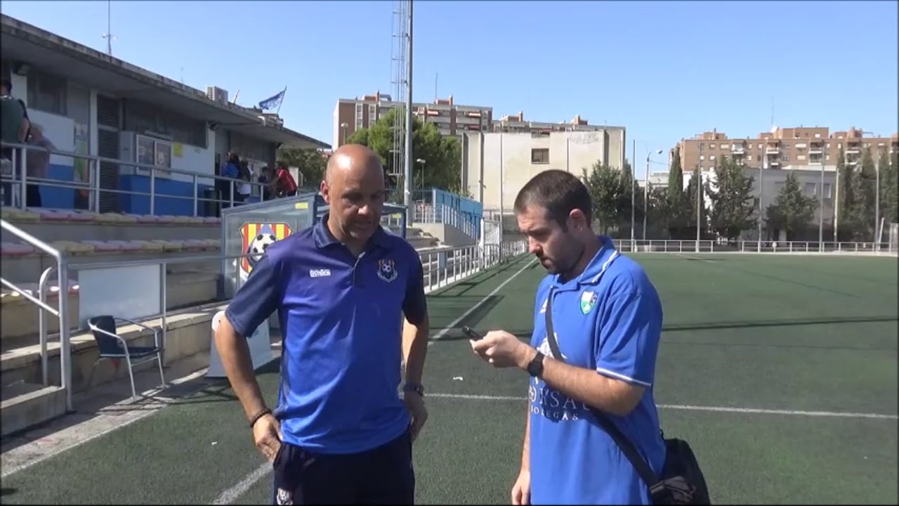 DAVID RINCÓN (Entrenador San José) UD San José 1-2 UD Casetas / Jornada 4 / Regional Preferente Gr 2 / Fuente: YouTube Raúl Futbolero
