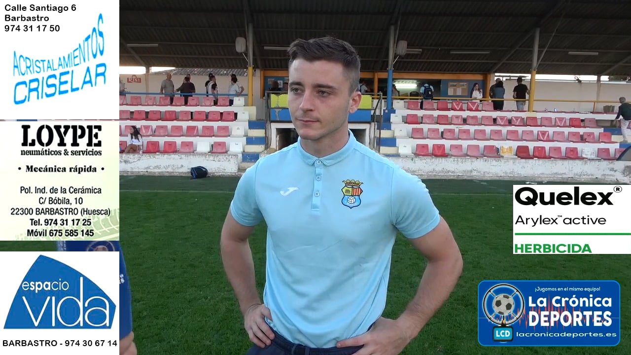 CARLOS CIRAC (Jugador Almudévar) AD Almudévar 0-1 Huesca B / Jornada 5 / 3ª División