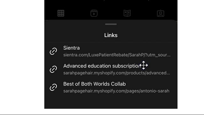 Neu: Mehrere Links in Bio ohne Linktree