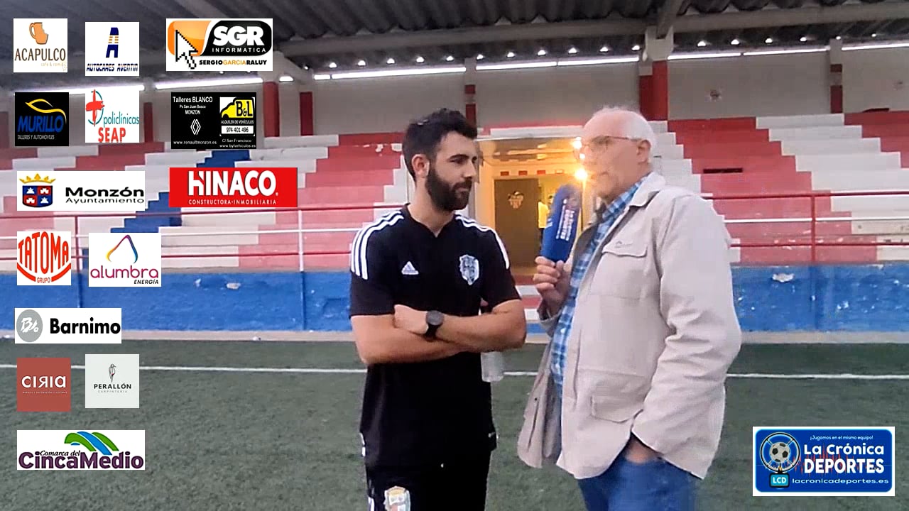 ALBERTO  ESTEBAN  (2º Entrenador Caspe) At Monzón  Alumbra 0-1 C.D Caspe / J 5 / 3ª División