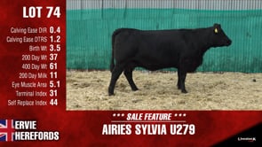 Lot #74 - AIRIES SYLVIA U279