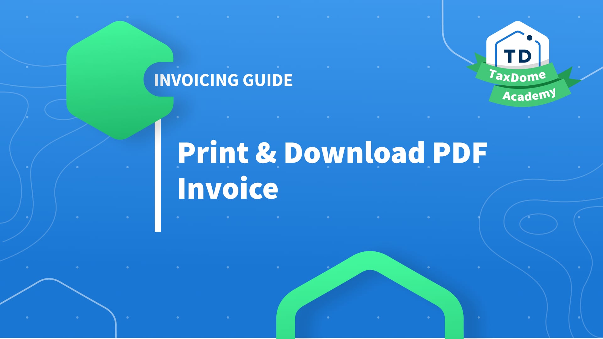 TaxDome Academy – Print & Download PDF Invoice On Vimeo