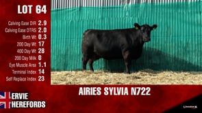 Lot #64 - AIRIES SYLVIA N722