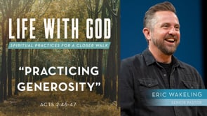 Practicing Generosity