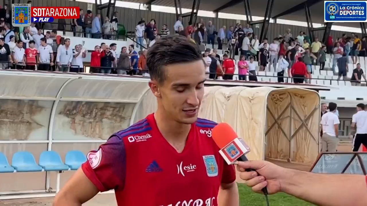 CARLOS GONZÁLEZ (Jugador Tarazona) CD Alfaro 0-3 SD Tarazona / Jornada 6 / 2ª RFEF - Grupo 3 / Fuente: Facebook SD Tarazona