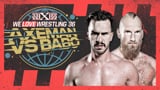 wXw We Love Wrestling 36: Axeman vs. Babo
