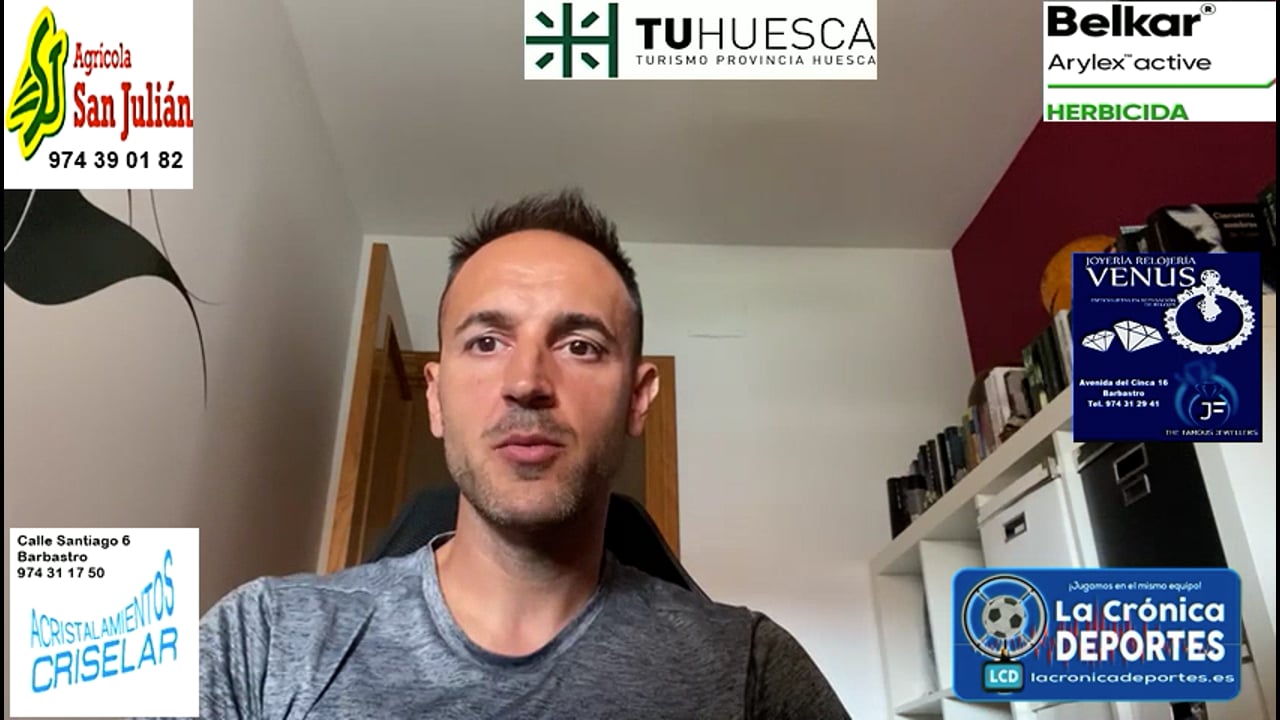 DAVID GIMÉNEZ (Entrenador Binéfar) CD La Almunia 1-9 CD Binéfar / Jornada 5 / 3ª División