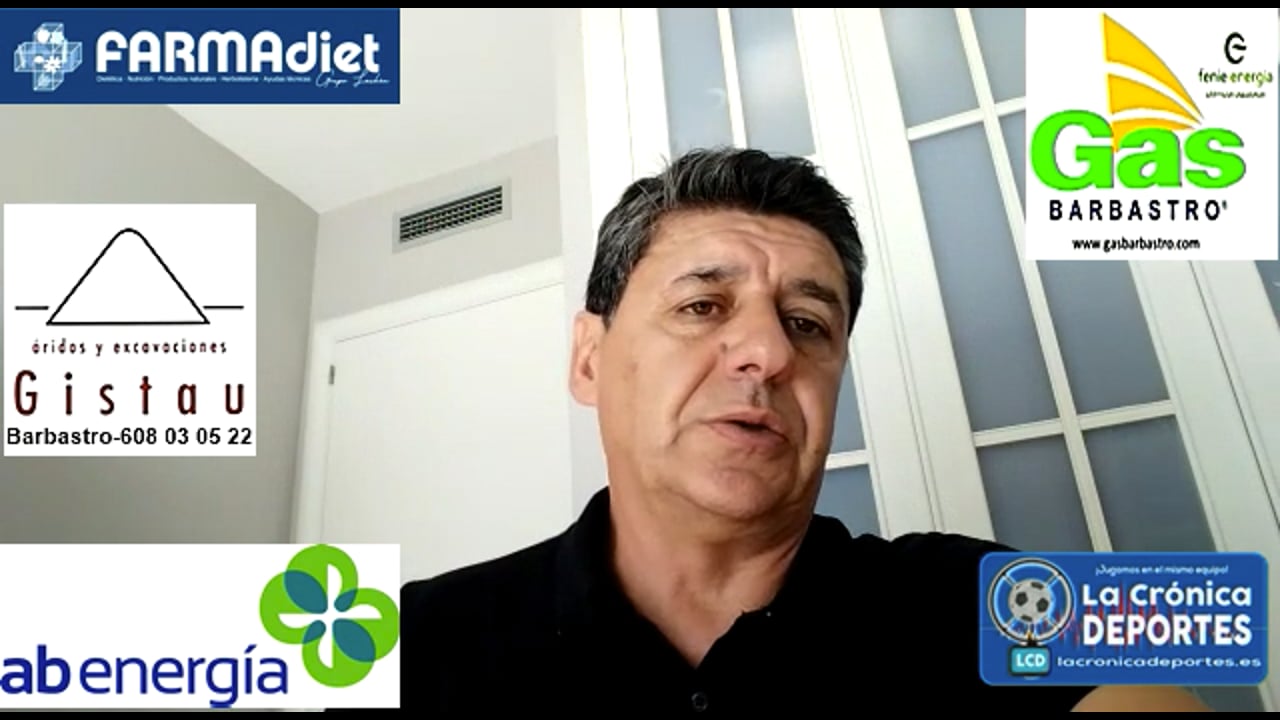 JOSETE (Entrenador Barbastro) CD Utrillas 1-3 UD Barbastro / Jornada 5 / 3ª División