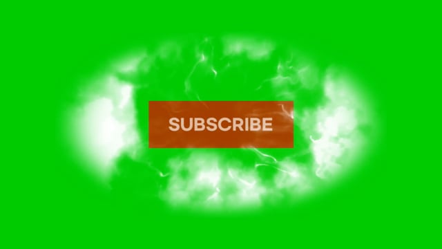 subscribe button green screen 4k