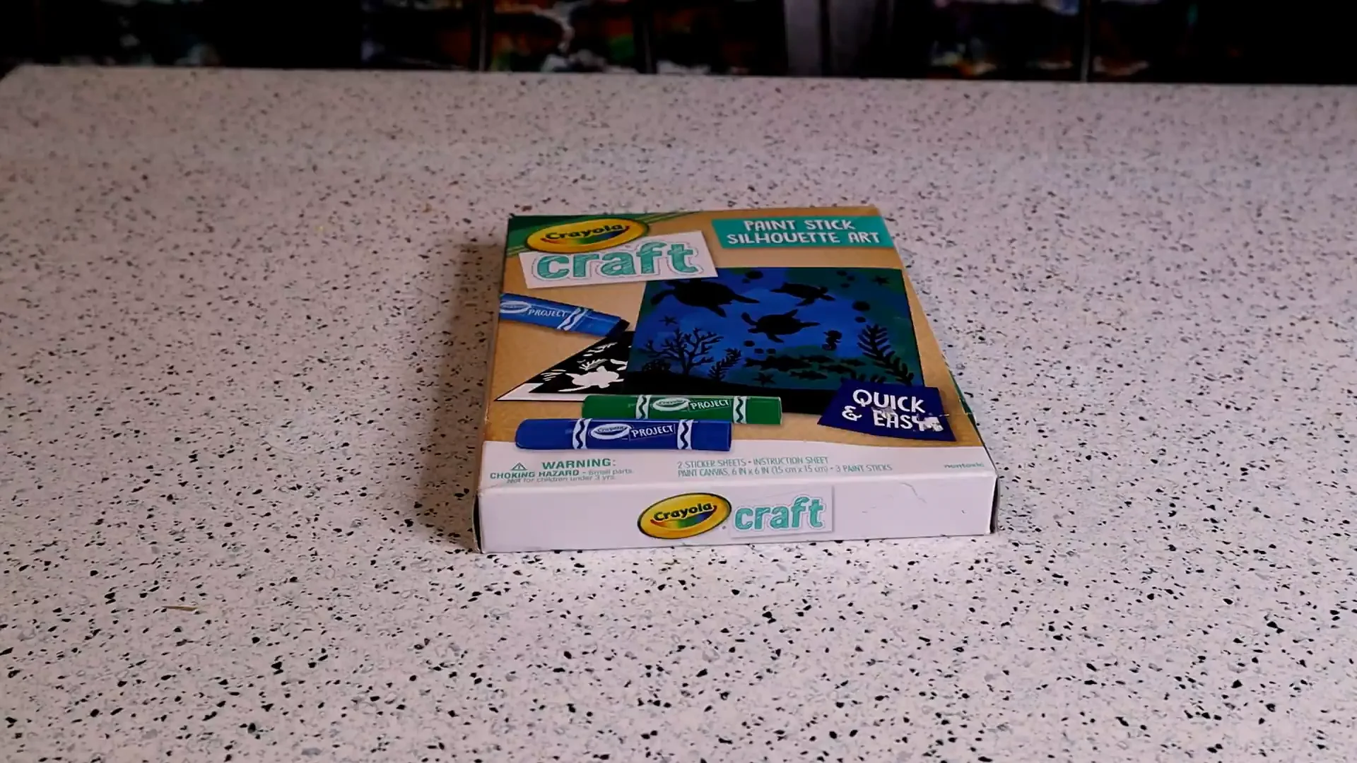 Crayola Craft Paint Stick Silhouette Art Kit Review.mp4 on Vimeo
