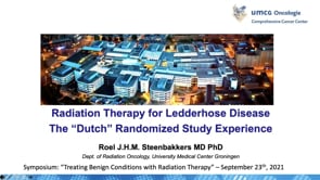 Radiation Therapy for Ledderhose Disease, Roel Steenbakkers