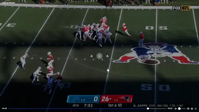 Bailey Zappe caps off TD drive with perfect pass to Lil'Jordan Humphrey