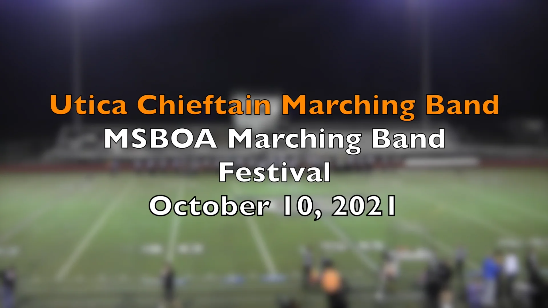 UHSMB MSBOA Band Festival 2021 on Vimeo