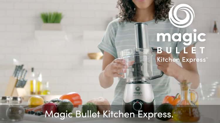 Trying Out The Magic Bullet Kitchen Express Blender and Food Processor 