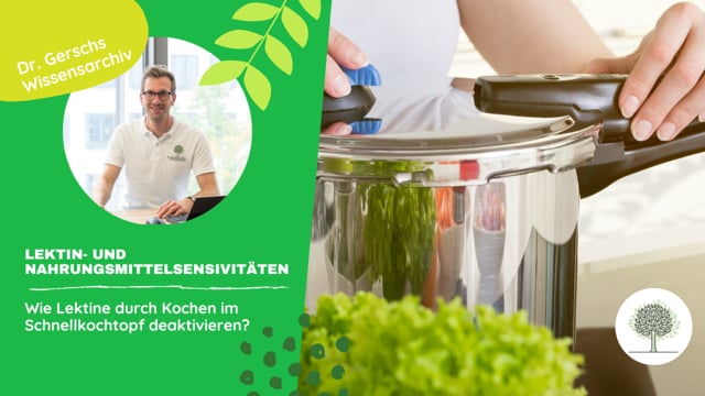 Wie Lektine durch Kochen im Schnellkochtopf deaktivieren? 