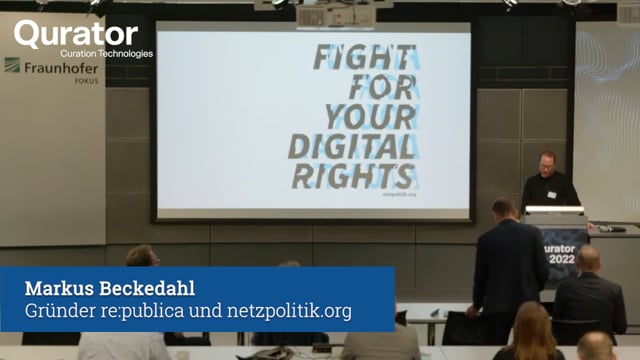 Markus Beckedahl (netzpolitik.org): Wie stehts um die Digitalpolitik? Neue Regierung, neues Glück?