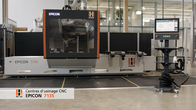 Centre d’usinage CNC EPICON 7135: 5 axes - La bête de performance pour votre atelier