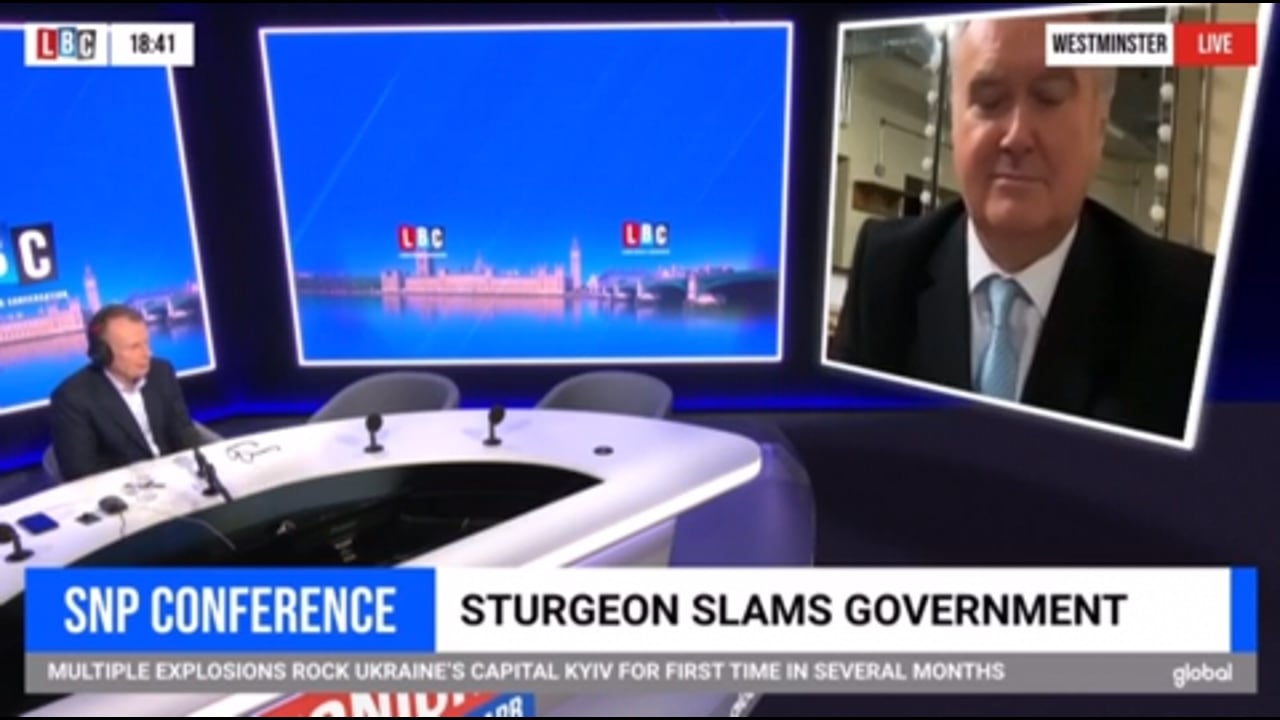 John Nicolson MP discusses independence referendum with Andrew Marr on LBC
