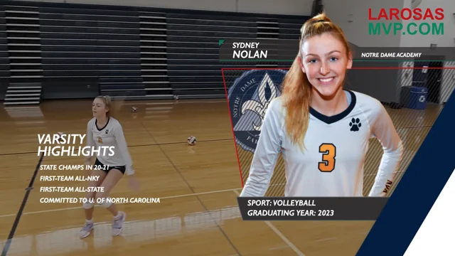 Sydney Nolan - Volleyball - University of North Carolina Athletics