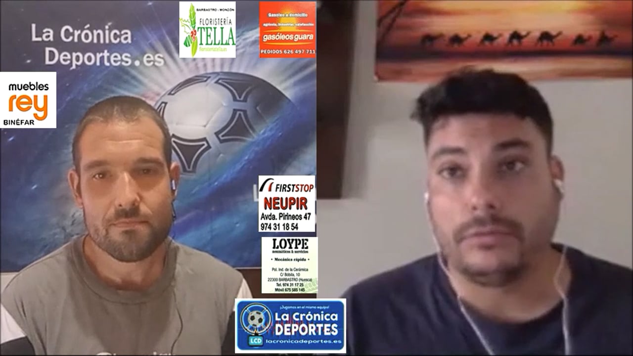 "Jornada 3" Análisis Regional Preferente Gr 3 / DAVID CORTÉS (Entrenador CD Alcorisa)