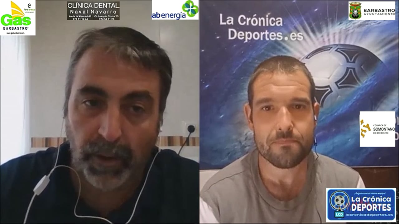 "Jornada 5" Análisis Primera Regional Gr 2 / SERGIO VALERO (Entrenador Peñas Sariñena)