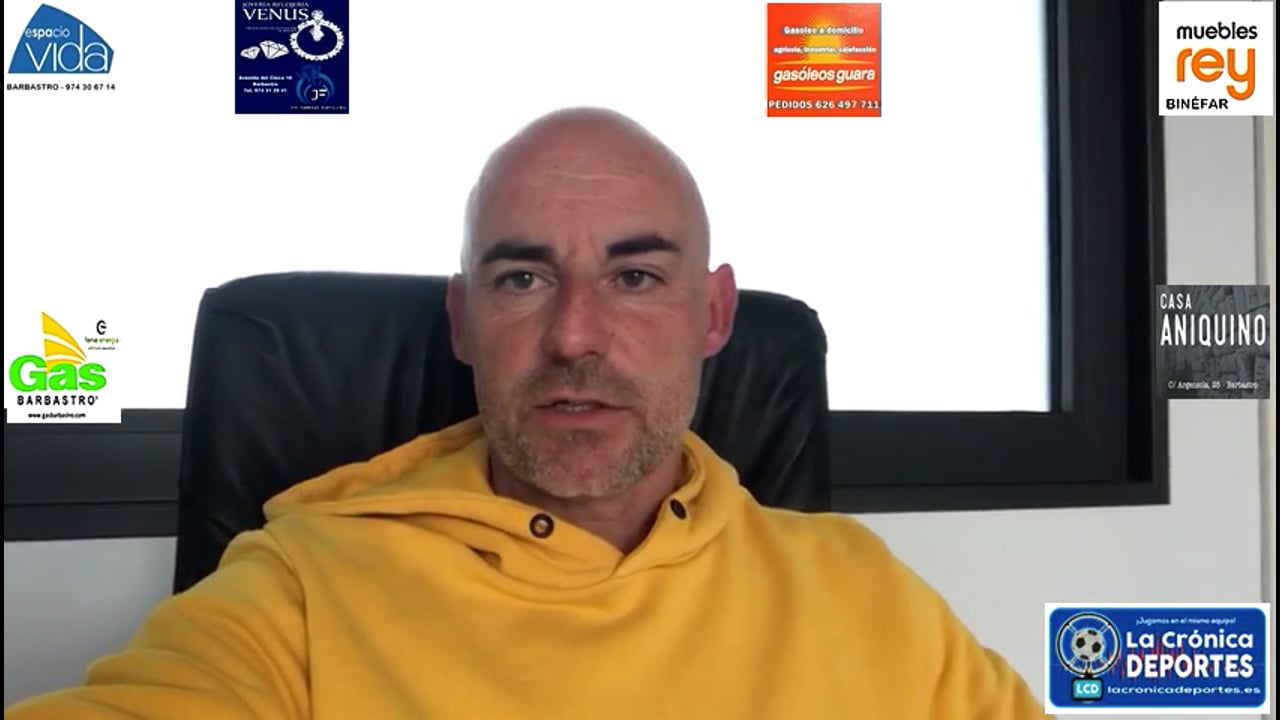 DANI MARTÍNEZ (Entrenador Brea) Cirbonero 0-1 CD Brea / Jornada 6 / 2ª RFEF - Grupo 2 