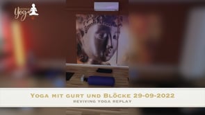 Yoga mit Gurt und Blöcken 29-09-2022
