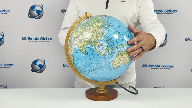 Replogle Bradley Blue Desktop Globe [Anglais]
