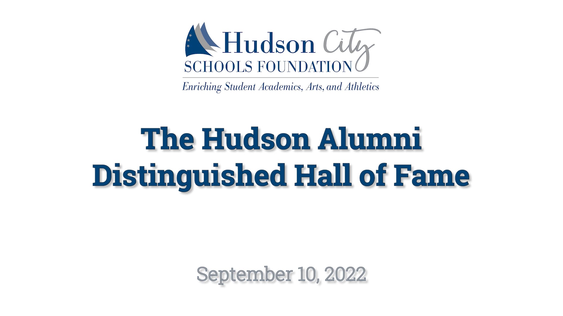 Hudson Alumni Hall Of Fame - 2022