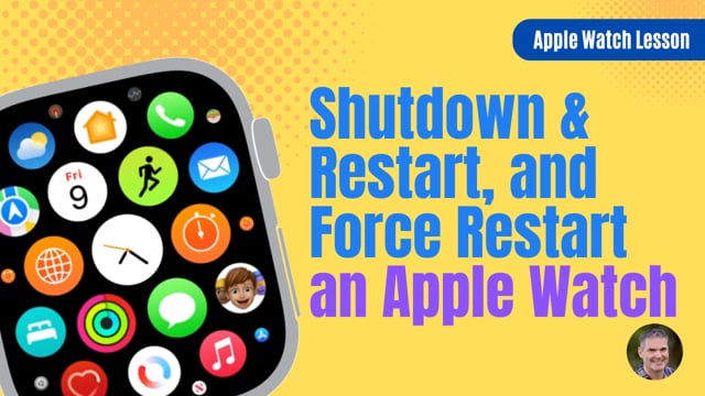 How to restart app on apple watch sale