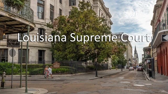 Louisiana Supreme Court Welcomes Visitors